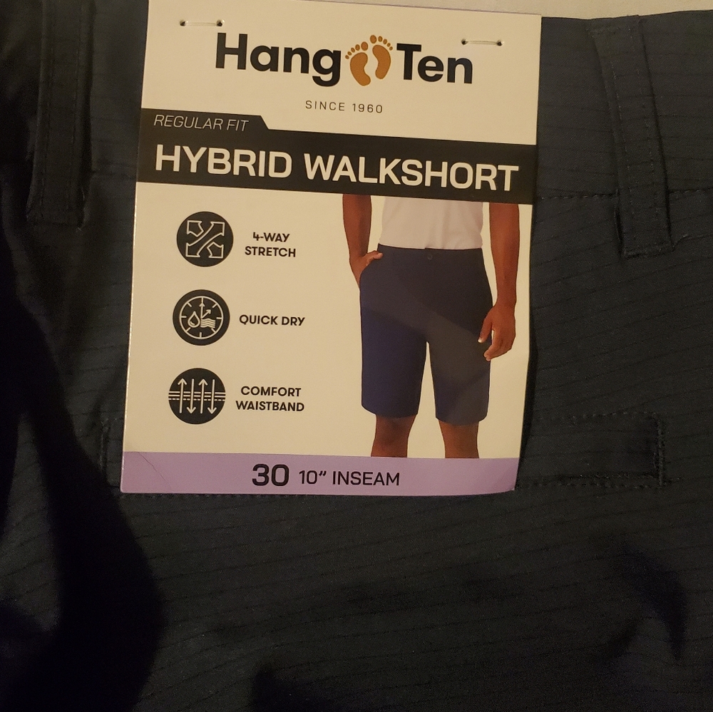 Hang Ten Hybrid Shorts Men Size 30 - Picture 2 of 7